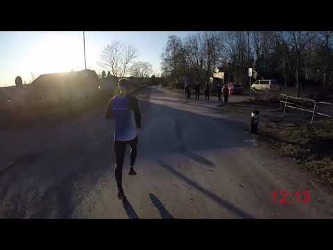 Sylvesterloppet 2019 - 10,384 km (Löparperspektiv)