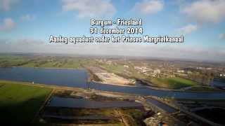 preview picture of video 'Luchtopname - Burgum Aquaduct'