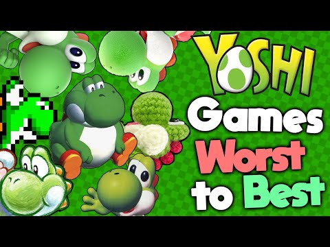 Ranking Every Yoshi Game