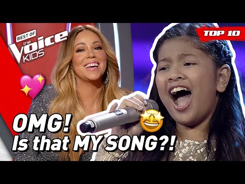 TOP 10 | Stunning MARIAH CAREY songs covered in The Voice Kids! 😍