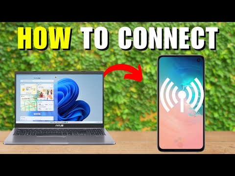 How To Connect ASUS Laptop To Mobile Hotspot