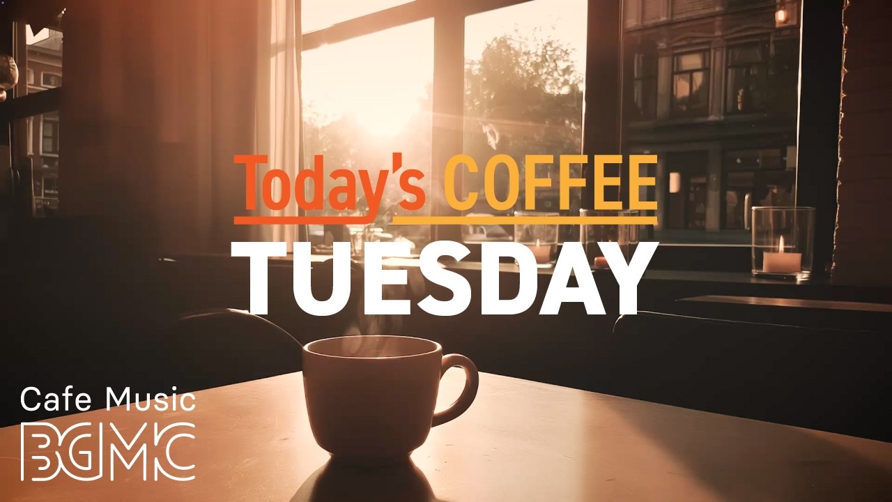 Today's COFFEE TUESDAY: September Sunlit Cafe Music ☕ Jazz Relaxing Music | Cafe Music LIVE