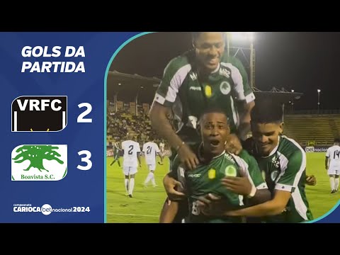 VOLTA REDONDA 2 X 3 BOAVISTA - GOLS DA PARTIDA - CARIOCA BETNACIONAL 2024