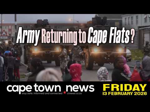 Cape Town News | Friday, 13th of February, 2026 – Top Headlines from the Western Cape.