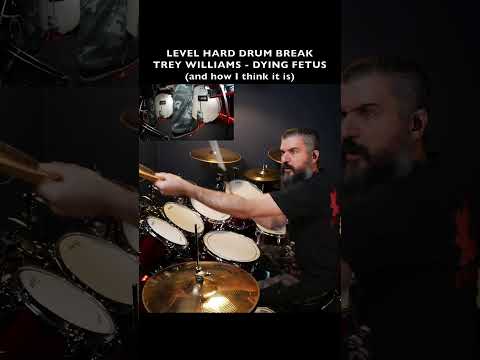 INSANE DEATH METAL DRUM BREAK - DYING FETUS - TREY WILLIAMS - SUBJECTED TO A BEATING