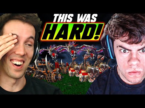 Let's try a PROPER 1vs4 AGAIN! 1 RTS player against Dantes, KarasMai, Paladin and Natt!