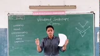 5 Vibrational/Infrared Spectroscopy (Introduction to vibration,bending & degrees of freedom)