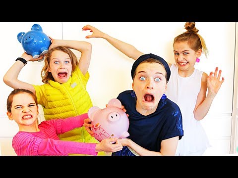 WE SPEND EACH OTHER'S PIGGY BANKS *unfair* challenge by The Norris Nuts Video