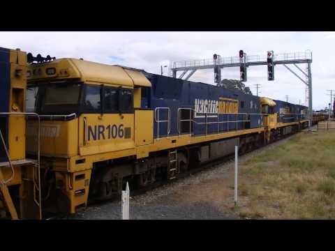 Junee Trains NR7, NR106, NR46 & NR66 with 2BM2