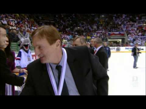 IIHF World Championship 2011 Czech Russia 7:4 end of Match