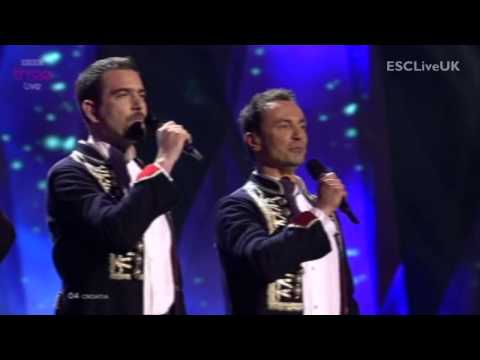 [BBC] Eurovision 2013 (Semi Final 1): Croatia: Klapa s Mora - "Mižerja"