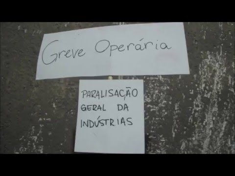 História - Greve Operária 1917 (FFG)