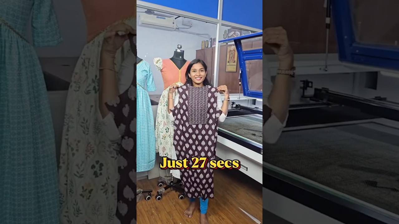 Manual cutting? That’s past! Welcome to the future of tailoring. 🧵✨ | Kannada | FDYL