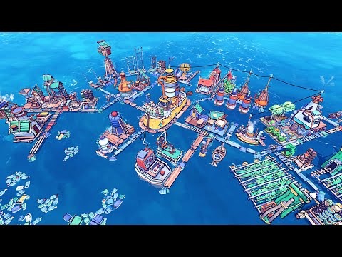 Flotsam | Ep. 2 | Building New Floating City in Flooded Apocalypse Wastelands | Flotsam Gameplay