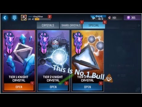 Transformers: Forged To Fight Knight Crystals and 3 Star Crystal