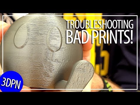 3D Printing 101: Troubleshooting a Bad Print / Installing a New Nozzle