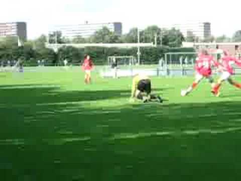 Leroy scoort tegen Capelle 7- Gouda 6 ( Beker )