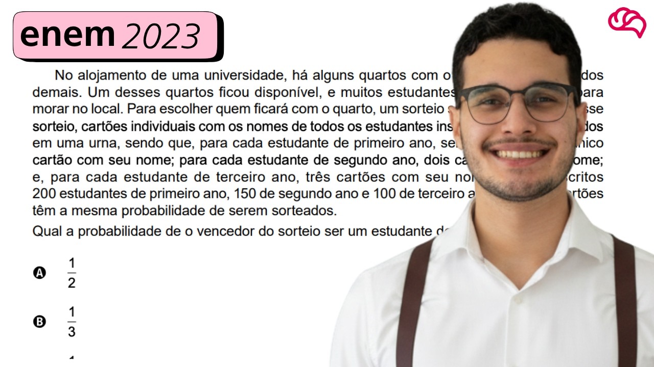 Resolução em Vídeo — Questão 141 ENEM 2023