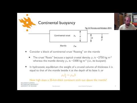 Geodynamics  - Lecture 3.2: Surface stresses