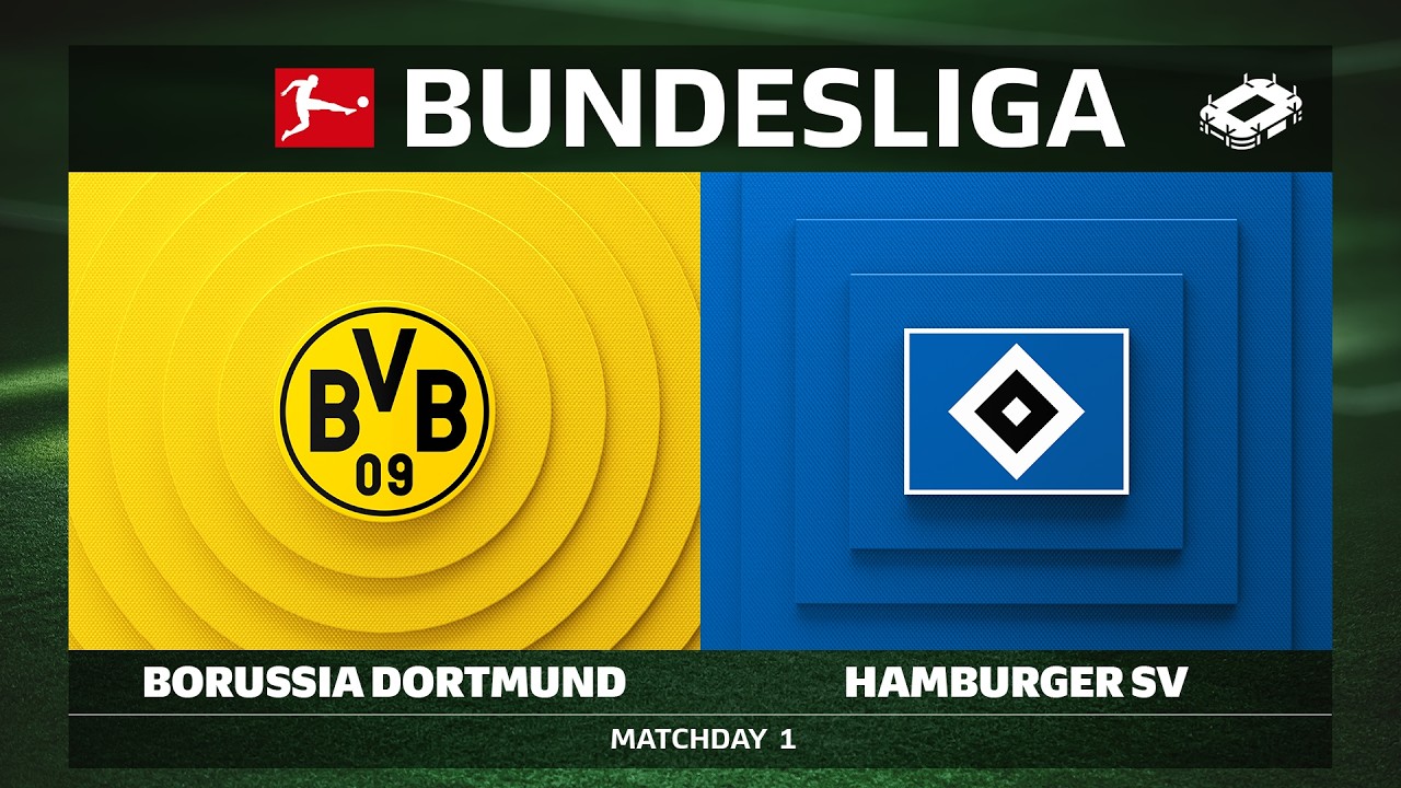 Borussia Dortmund vs. Hamburger SV | Matchday 1 - Bundesliga 2026/27