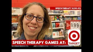 Speech Therapy Games at Target - #SpeechTherapy Vlog #12