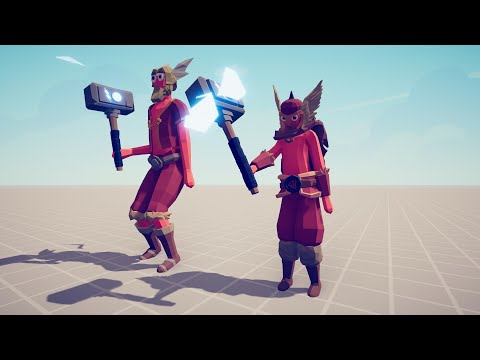 🔥 THOR DUO vs ARMIES Totally Accurate Battle Simulator TABS 🔥