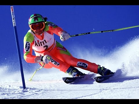 Deborah Compagnoni wins giantslalom (Tignes 1993)