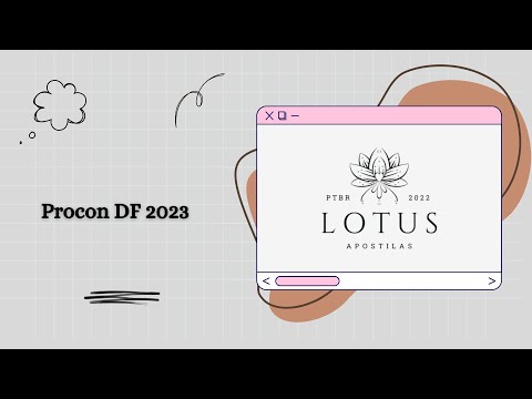 Apostila Procon DF 2023 Analista de Atividades de Defesa do Consumidor Direito e Legislação