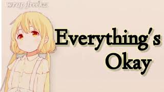 Everything&#39;s Okay by Lenka lyrics video