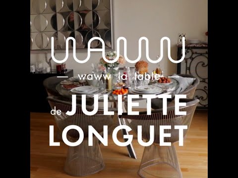 Waww La Table de JULIETTE LONGUET
