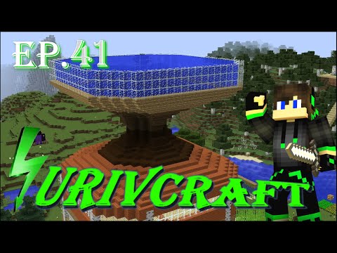 Surivcraft Ep.41 - PISCINA in un calice sul tetto