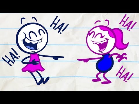 Pencilmate SWAPS Bodies!  | Animated Cartoons Characters | Animated Short Films Video