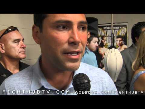 Oscar De La Hoya "This Is Victor Ortiz's Moment"