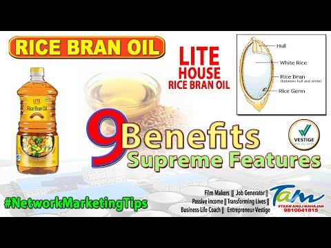 , title : '#Vestige #RiceBranOil 9 Supreme Features || Benefits of Rice Bran Oil || Best #CookingOil'
