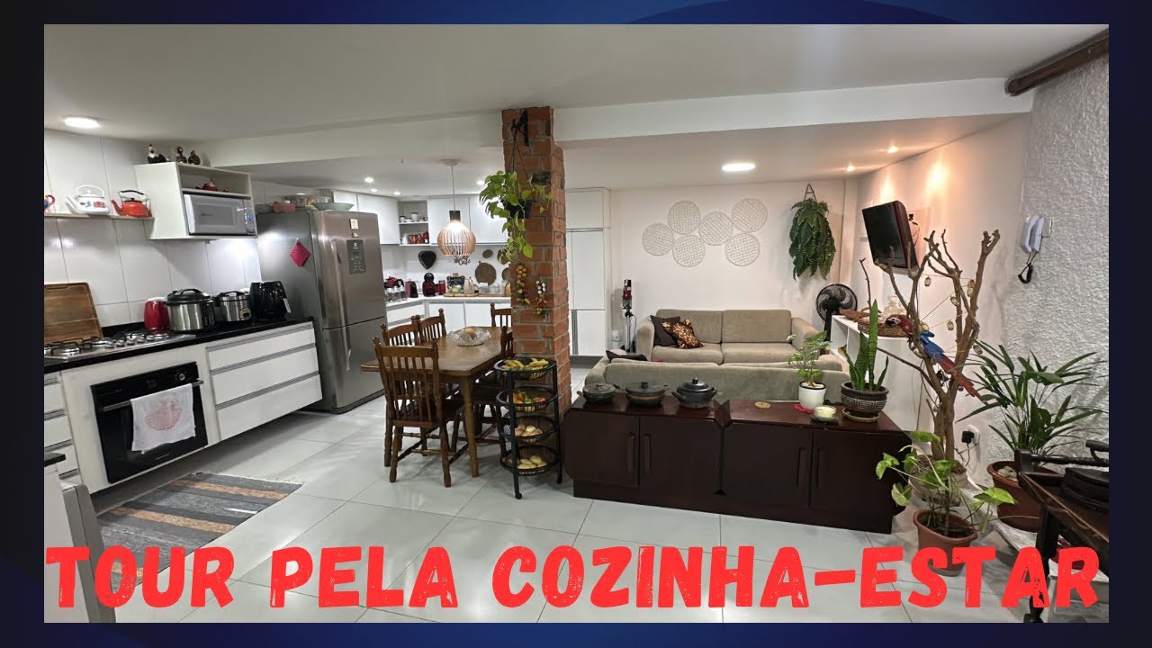 Apresento-lhes, a nossa cozinha-estar!!!