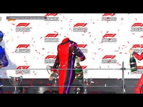 F1® 2020 celebration without head