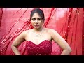 Valentine Look In Red Dress Model Arpita Saha