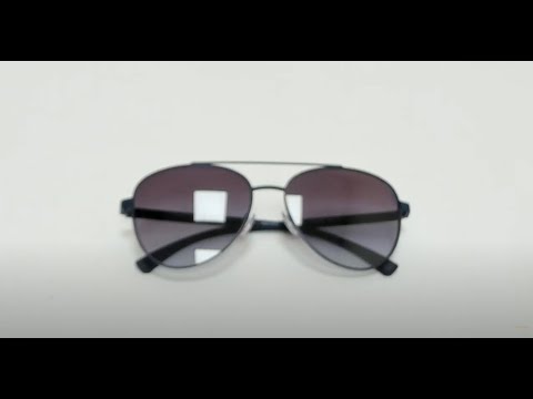 Emporio Armani Sunglasses Model- EA2079 Color-3092/8G Matte Blue/Grey Gradient Lenses