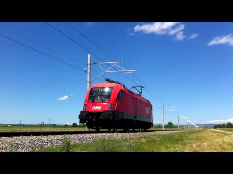 ÖBB 1116 257 "Taurus" on a high speed test in Bulgaria
