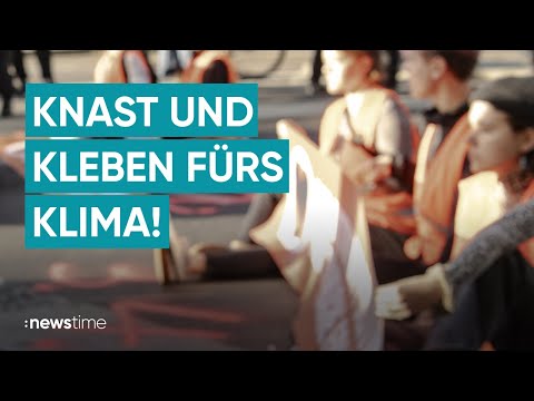 Klima-Knast: Rekordstrafe für Aktivistin der "Letzten Generation"