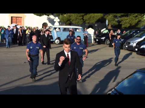 Le nozze di Abate con la brindisina Del Vecchio a Pozzo Faceto