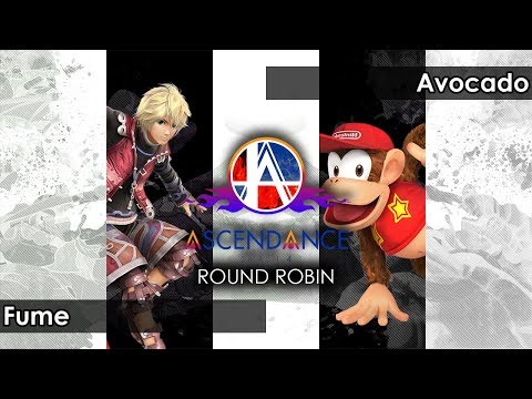 Smash 4: Fume (Shulk) V Avocado (Diddy Kong) - Ascendance 75 Tournament SSB4