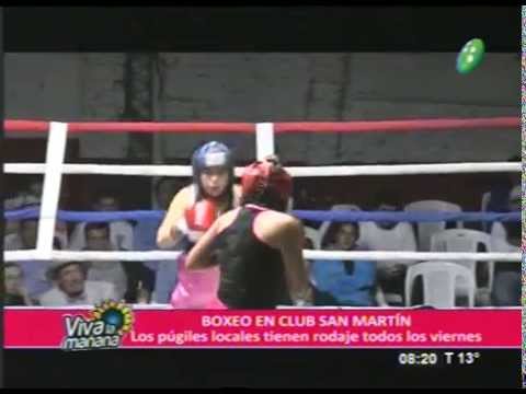 Crece el boxeo amateur en el club San Martín