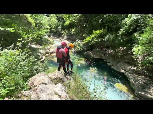 Canyoning niveau 2 - Gorges du loup - Exploregion