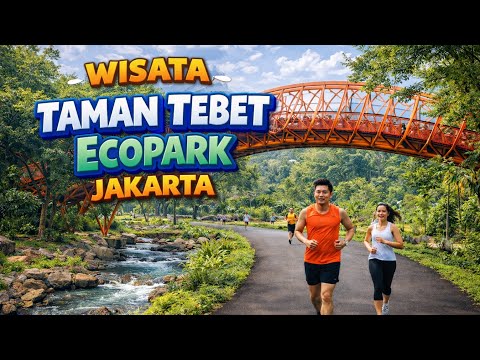 TEBET ECOPARK // WISATA INDAH , GRATIS, ASRI DENGAN FASILITAS LENGKAP