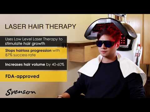 Stop Hair Loss Progression and Increase Hair Volume With Svenson's Laser Hair Therapy