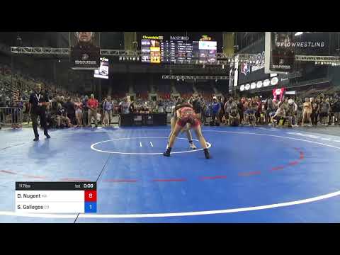 117 Lbs Consi Of 8 #1 - Daniella Nugent, Massachusetts Vs Shayla Gallegos, Colorado 8c25