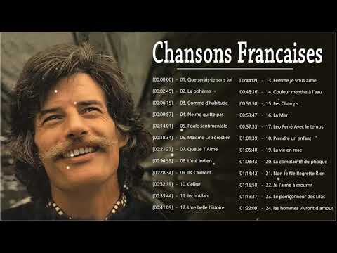 Plus Belles Chansons Françaises ♬ Meilleures Chansons en Françaises de tous les temps