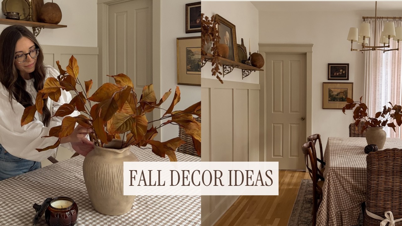 Fall Decor Ideas | Decorate With Me 2026