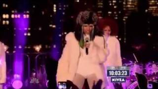 Nicki Minaj performs 'MOMENT 4 LIFE nd SAVE ME' at New Years Eve with Carson Daly Live